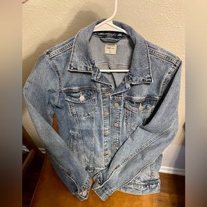 Icon Denim Jacket With Washwell-Gap